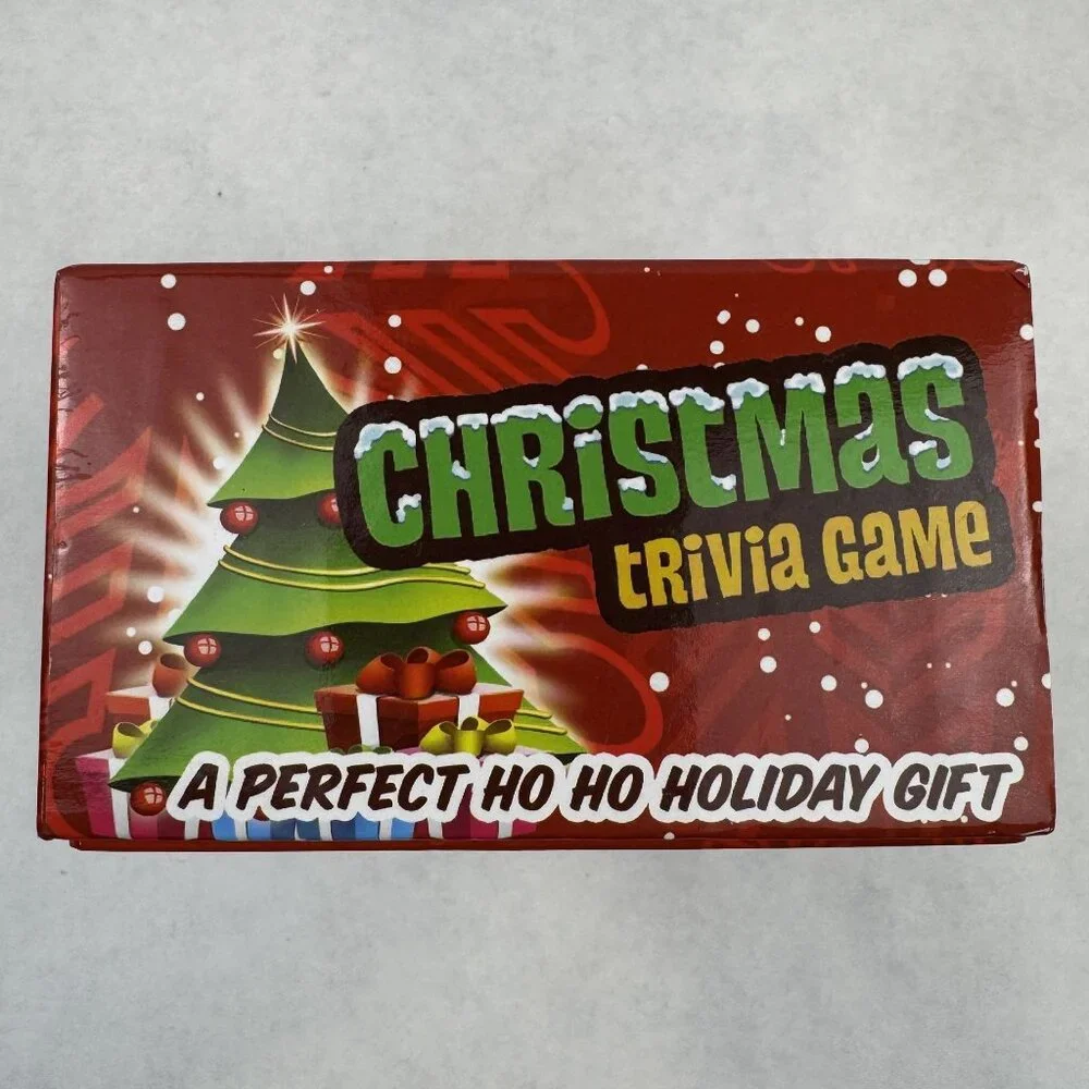Christmas Trivia Game By Go! Games 2+ Players Adult 12+ Family Fun 220 Cards - Picture 9 of 14